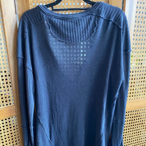 FREE PEOPLE - We The Free Military Mix Henley - Picture 10 of 16